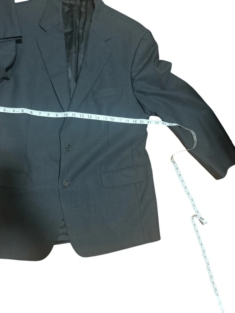Brooks Brothers 346 Men’s Charcoal Wool Blazer Sport Coat 42R Stretch Workwear